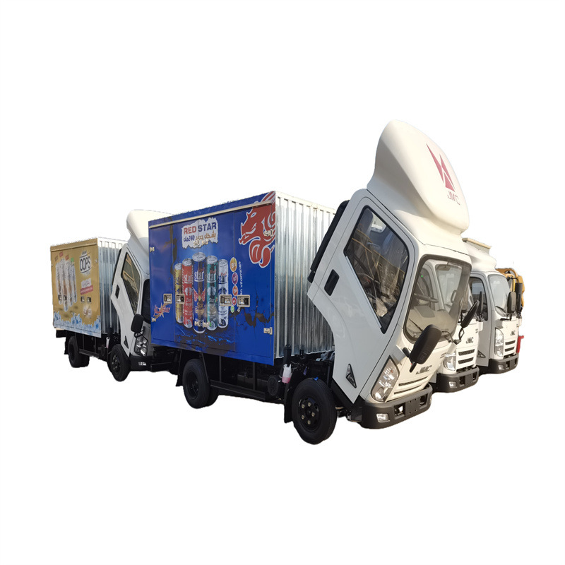2 Tons Van Export Warehouse Fence Truck Fender Truck Jiangling Dump Truck Engineering Truck Dump Truck