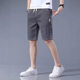 Trendy Lun Cloth Men's Denim Shorts Summer New Casual Pants Men's Loose Straight Five-point Outer Wear Ice Silk Men's Pants