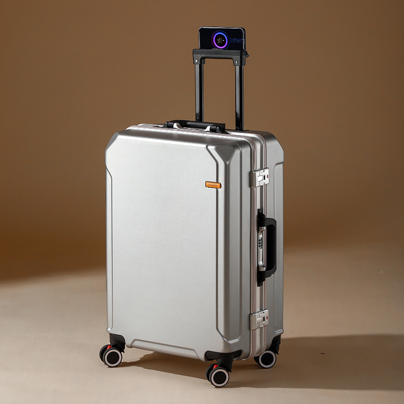 실력 있는 좋은 물건 - 실버 (PC 합금 두꺼운 케이스 + 휴대폰 거치대 포함)