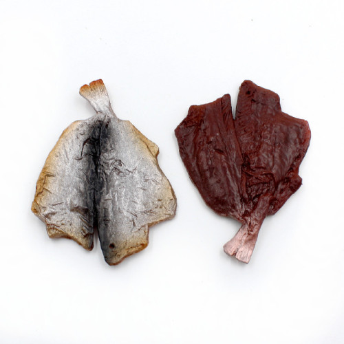 Simulated grilled dried fish model seafood food aquatic products dishes display shooting decorative props