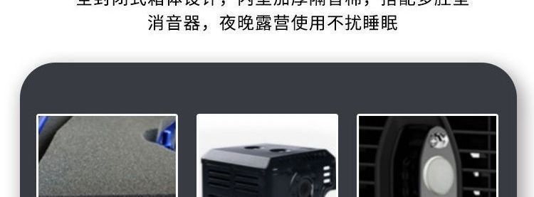 Silent generator 220V household variable frequency gasoline small generator portable new energy vehicle charging generator