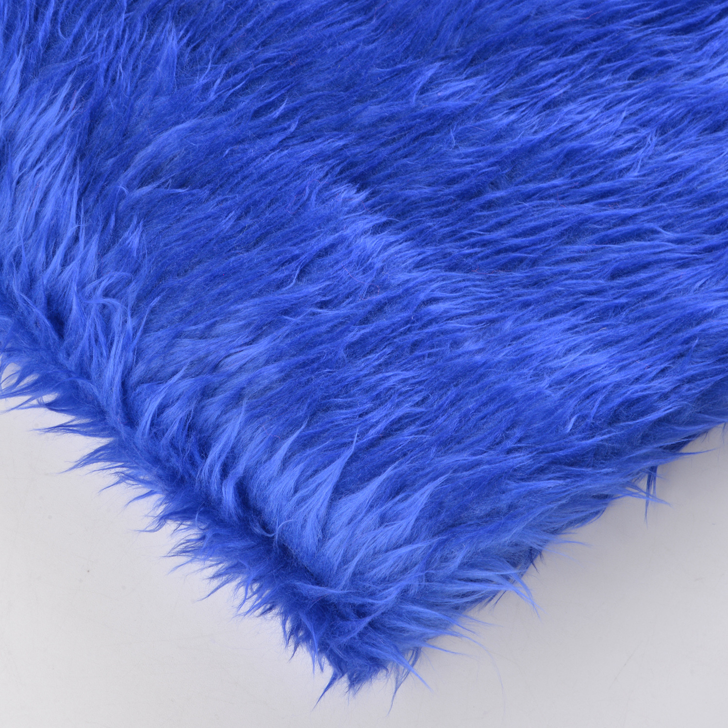 現物の3cm洗水ウサギの毛のローラー93色のおもちゃの服装の家庭用紡績の靴の材料の人造の長い毛の生えた生地の落水した毛