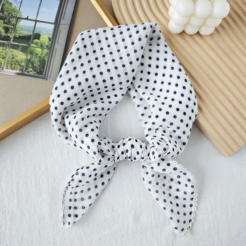 Toalla cuadrada fina de algodón y lino, fresca y transpirable, bufanda de seda pequeña con decoración literaria suave para mujer, bufanda de verano, bufanda pequeña de todo fósforo para mujer