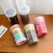T 29100 Thick Elastic Hair Ties �Ӵַ�Ȧ �羳����ѷŷ��