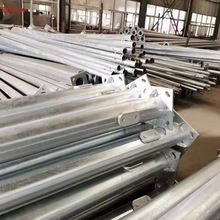 热镀锌双臂单臂路灯杆各类表面处理的电线杆电信杆各类金属杆子