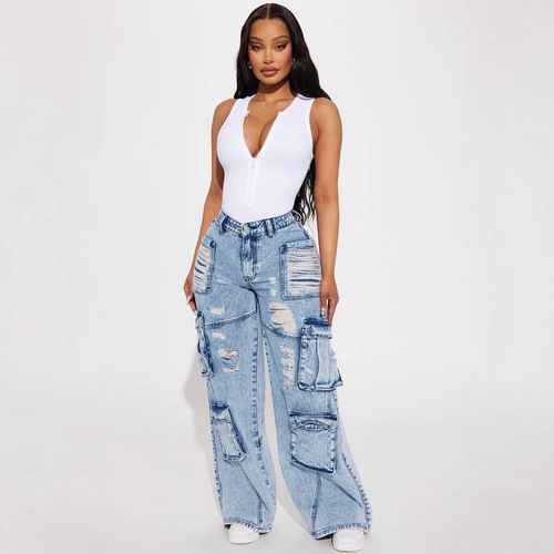 European and American solid-color women's streetwear zip-up niche-design street innerwear, American-style Instagram-inspired, cross-border hot-girl wholesale.