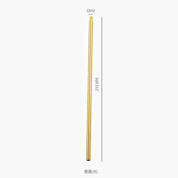【Gold】Straight pipe diameter 6
