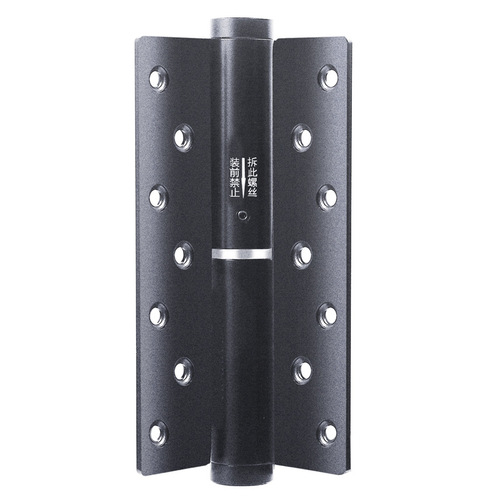 Hydraulic swing hinges, automatic closing invisible door hinges, household damping spring door closers, flag-shaped wooden door hinges