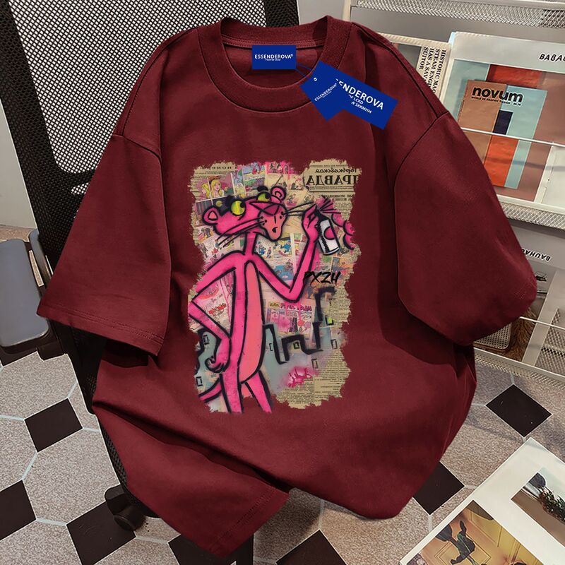 100% シンプルなデザインのレタープリント半袖レディースイントレンディなブランド T シャツ夏多用途ルーズトップ|undefined