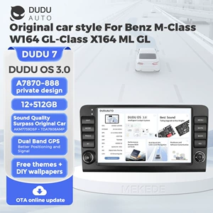 Применимо к Mercedes-Benz W164 GL-Class X164 ML Modification Duduauto Интеллектуальная центральная навигационная навигация экрана управления