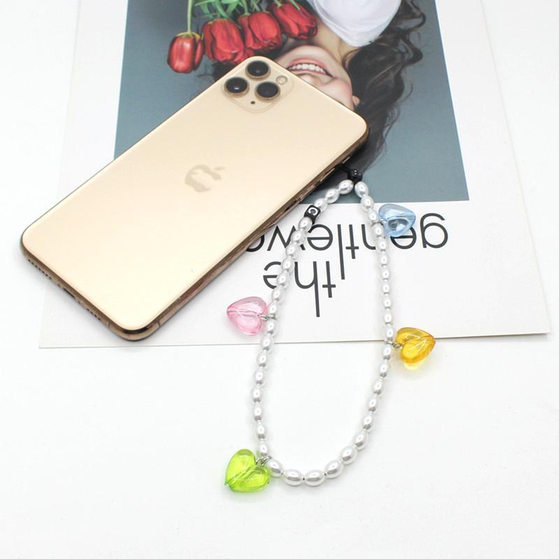 Internet Celebrity Hot Sale Anti-lost Mobile Phone Charm Rainbow Mobile Phone Charm Same Enamel Beads Diy Mobile Phone Lanyard Factory Direct Sales display picture 12