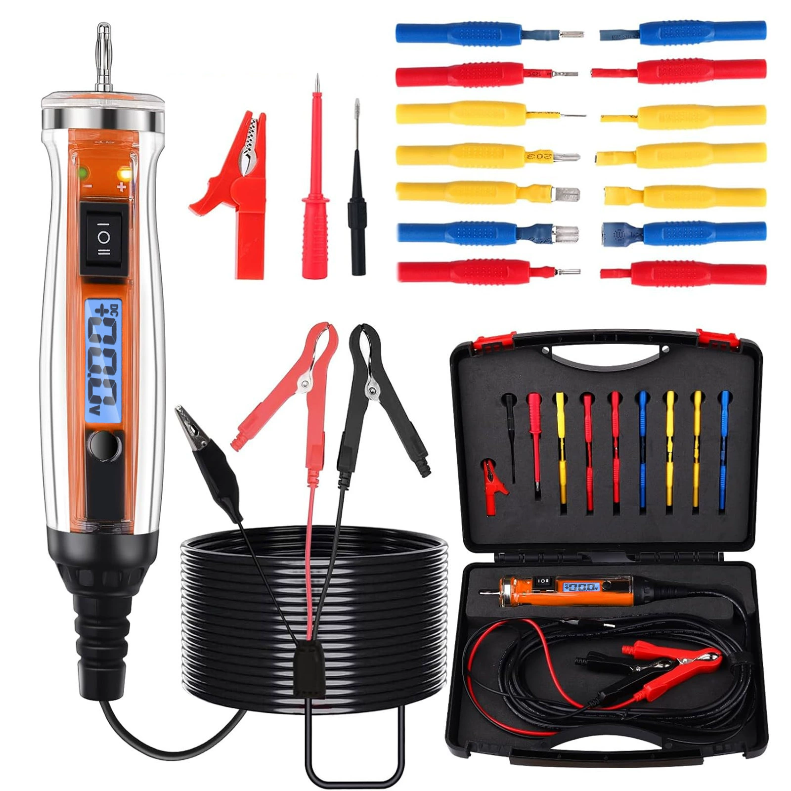 Трансграничный NS-822A автомобильный тест ручка для проверки ручки для ремонта автомобиля Комбинированный инструмент 3-60V