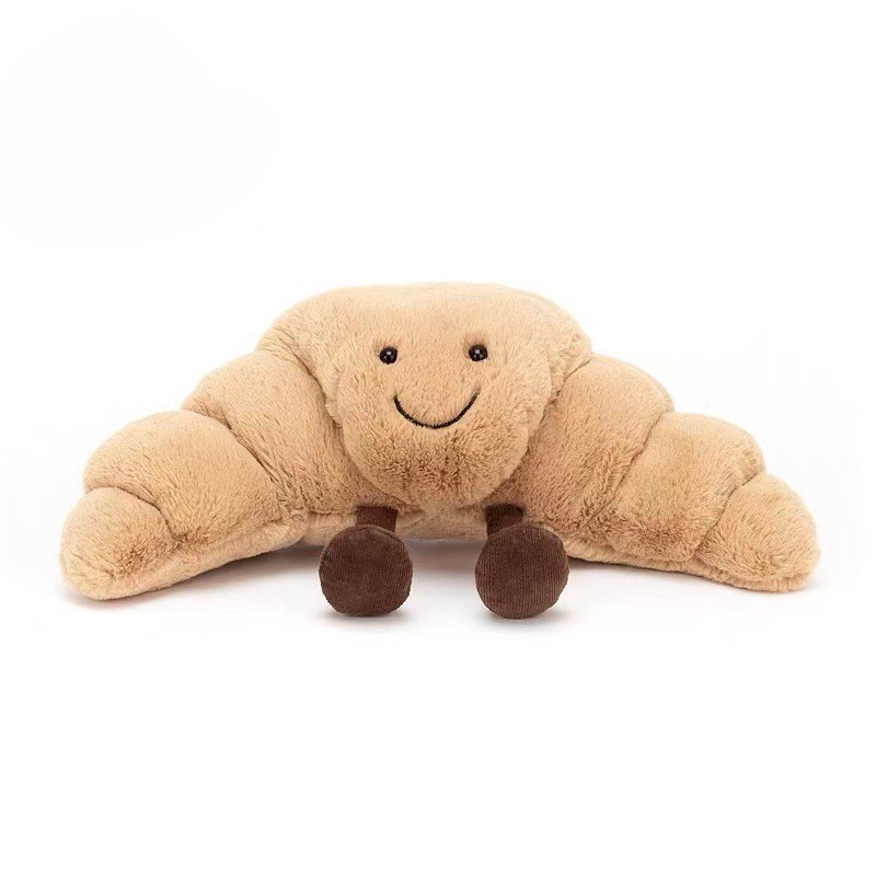 Croissant tamanho grande 32cm / Modelo completo com três padrões (siga a coleção para receber um saco de pó)