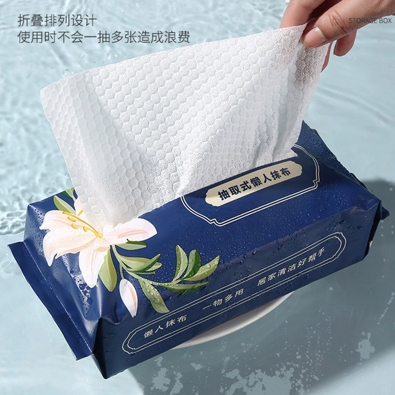 Boxed Removable Kitchen Rags, Thickened Lint-Resistant Polyester, 20×20–30×30 cm Options