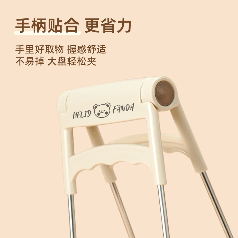 赫赫熊ステンレス滑り止めジャカード家庭用パーマ防止チャック食器キッチン蒸しシチュー神器セット|undefined