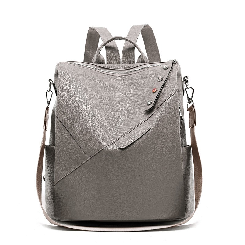 Backpack, women's, Korean style, simple Oxford cloth, minimalist, fashionable, trendy, casual, crossbody, dual-purpose, 2020 new model Backpack, women's, Korean style, simple Oxford cloth, minimalist, fashionable, trendy, casual, crossbody, dual-purpose, 2020 new model