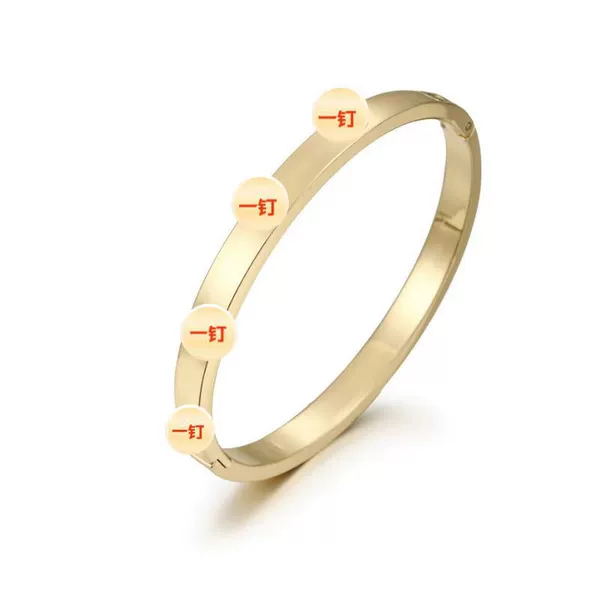 30B-C-4 gold full nail bracelet