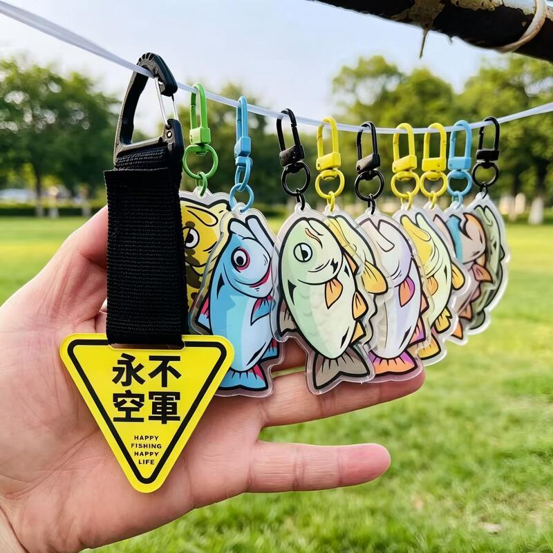 Acrylic Keychain Pendant Accessories for Fishing Enthusiasts and Lure Fishing Gear Acrylic Keychain Pendant Accessories for Fishing Enthusiasts and Lure Fishing Gear