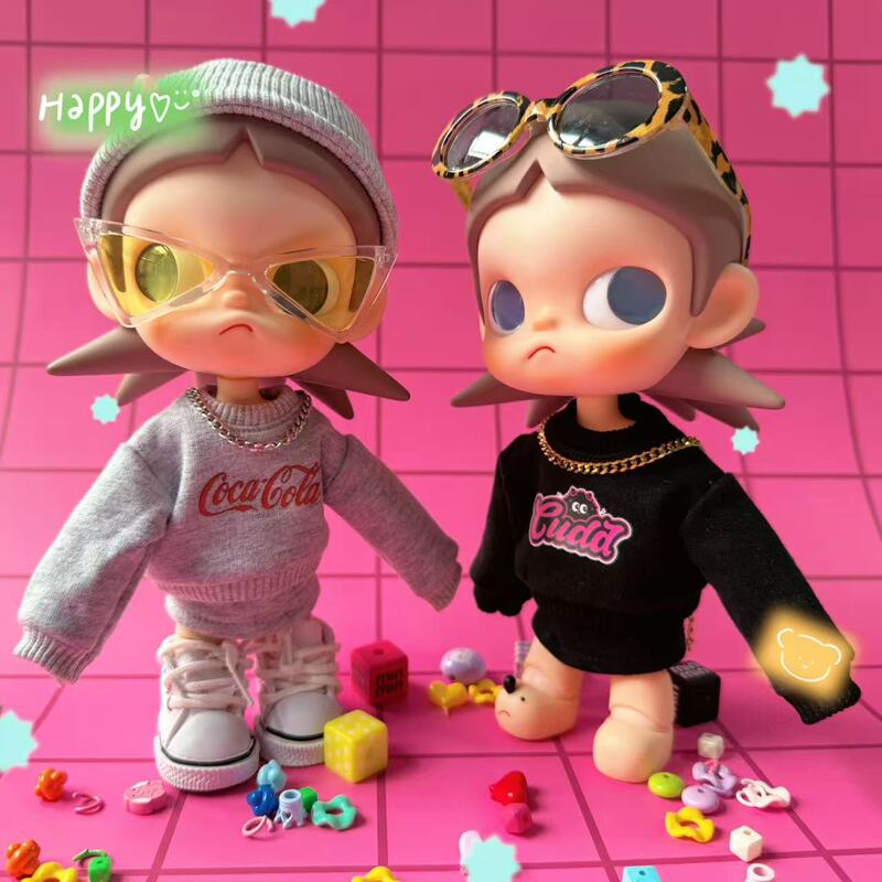 Excluding Dolls] Zsiga Sister Doll Clothes Ugly Cute Sister Clothes Accessories Doll Clothes Sweatshirt Set