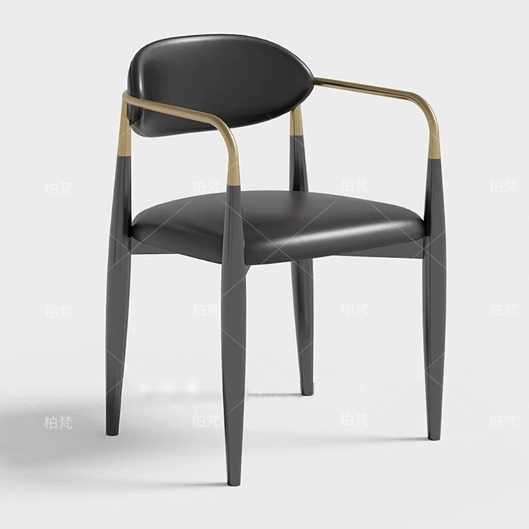 1.2 silla de Cuerno de hierro de tubo de pared