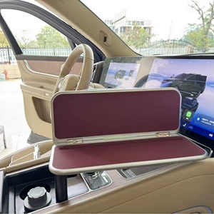 Cross-Border New Hot-Selling Car-Mounted Small Table Board for Storage and Office Use, Foldable and Practical for Placing Computers and Mobile Phones