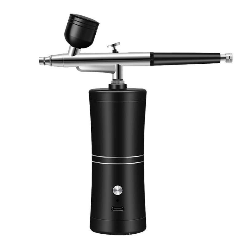 家庭用酸素注入器、保湿スプレー、カラーマニキュア、ベーキングモデルスプレーガン用の電動エアブラシセットの国境を越えた供給|undefined
