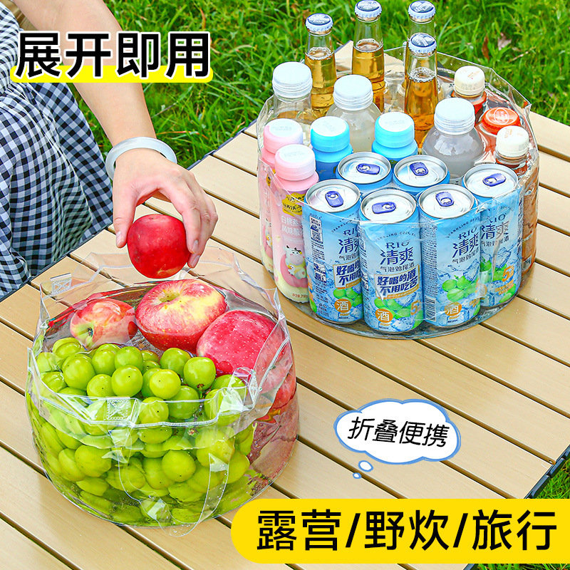 一次性折叠盆便携式旅游洗衣服神器洗脸盆水桶旅行水盆洗衣袋泡脚|undefined