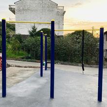 户外单杠双杠引体向上室外健身器材运动路径小区公园高低杠垒德株