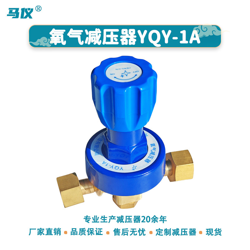工厂供应现货全铜点阀箱集气包减压器YQY-1A二级稳压箱氧气减压阀