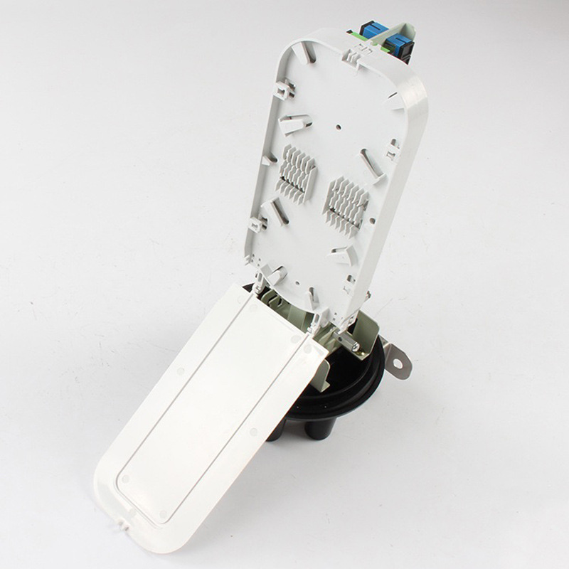 热熔机械密封电信级外贸款1进4出96芯192芯立式光缆接头盒 IP68级