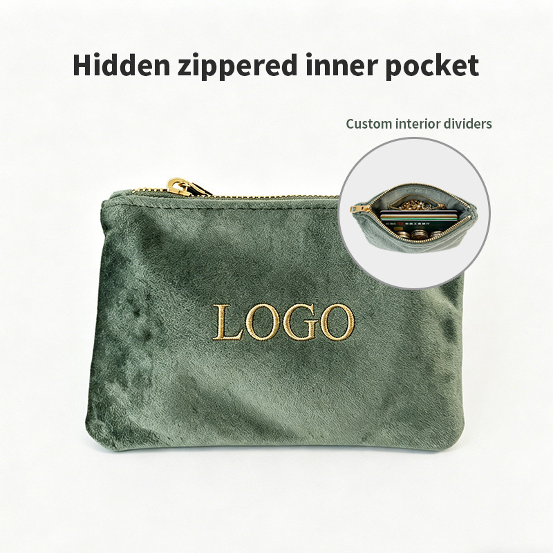 Japanese Factory Embroidered Velvet Coin Purse Jewelry Velvet Storage Bag Ring Necklace Bracelet Gift Bag Collectibles Japanese Factory Embroidered Velvet Coin Purse Jewelry Velvet Storage Bag Ring Necklace Bracelet Gift Bag Collectibles
