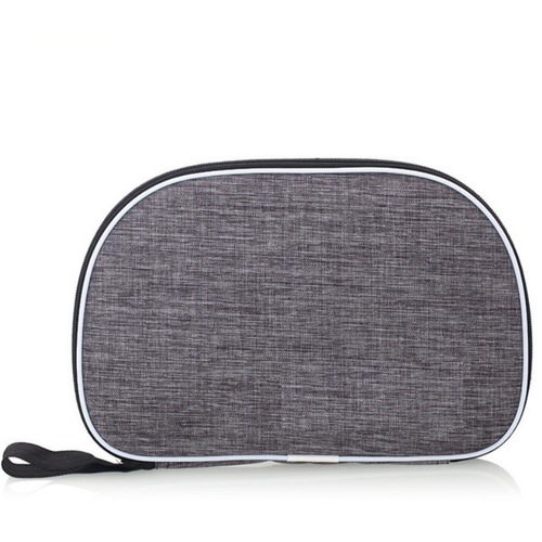 Storage bag for table tennis rackets, portable single bat baker bag, fan-shaped bag for table tennis paddle, double bat square bag, student table tennis racket case