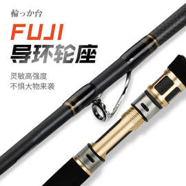 菩提1.1米筏竿筏杆碳素微铅竿钓鱼竿软尾筏钓杆阀杆筏钓杆