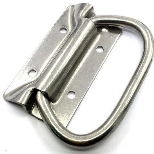 304 de acero inoxidable mango plegable caja de equipo industrial caja de aire mango Caja de Herramientas caja de madera móvil mango