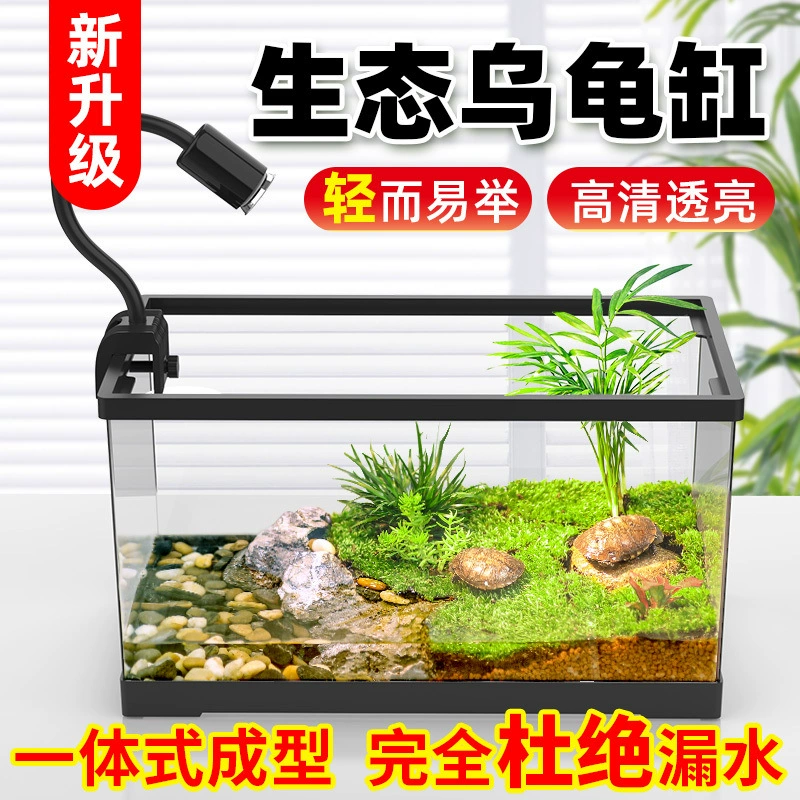 2025 ландшафтный дизайн и создание волн, небольшой аквариум, экологическое производство кислорода, настольный бытовой полный комплект, аквариум для золотых рыбок, новый универсальный фильтр