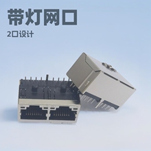 1X22�ھW���B����RJ45�W�j����ͬFREE5J88-020-01-LLED�W�����^