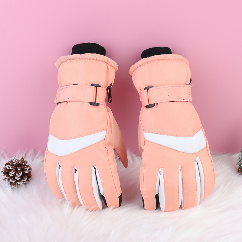 Guantes personalizados con logotipo de texto publicitario para enviar regalos corporativos de invierno para hombres y mujeres guantes calientes impresos personalizados