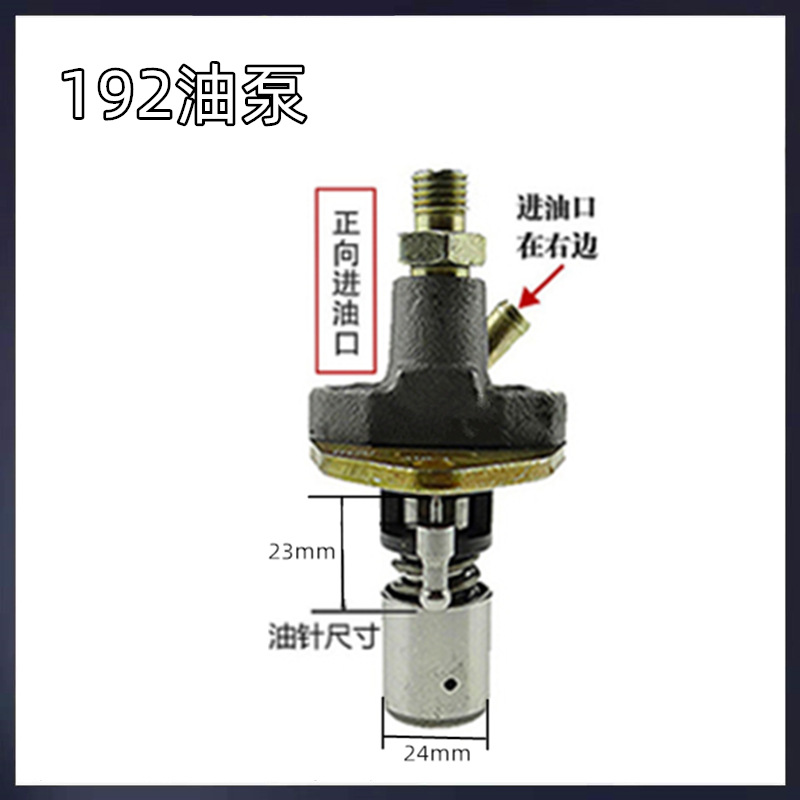 Conjunto de boquilla de bomba de inyección de combustible de accesorios de Sierpe diesel refrigerado por aire 173F178F186FA192F195 inyector de combustible