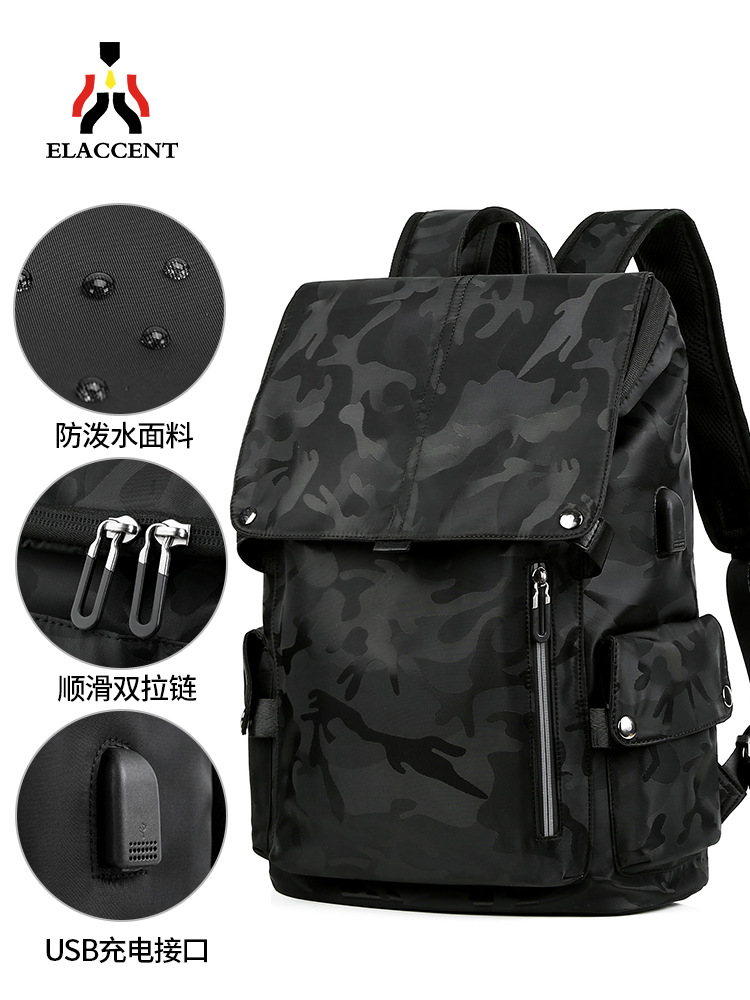Capacious backpack