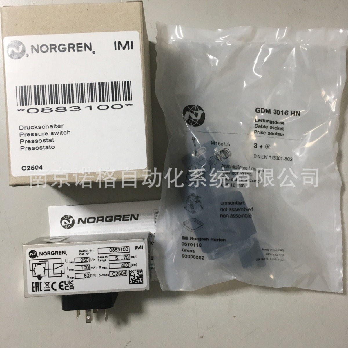 NORGREN诺冠0880310压力开关大量现货0880310压力开关