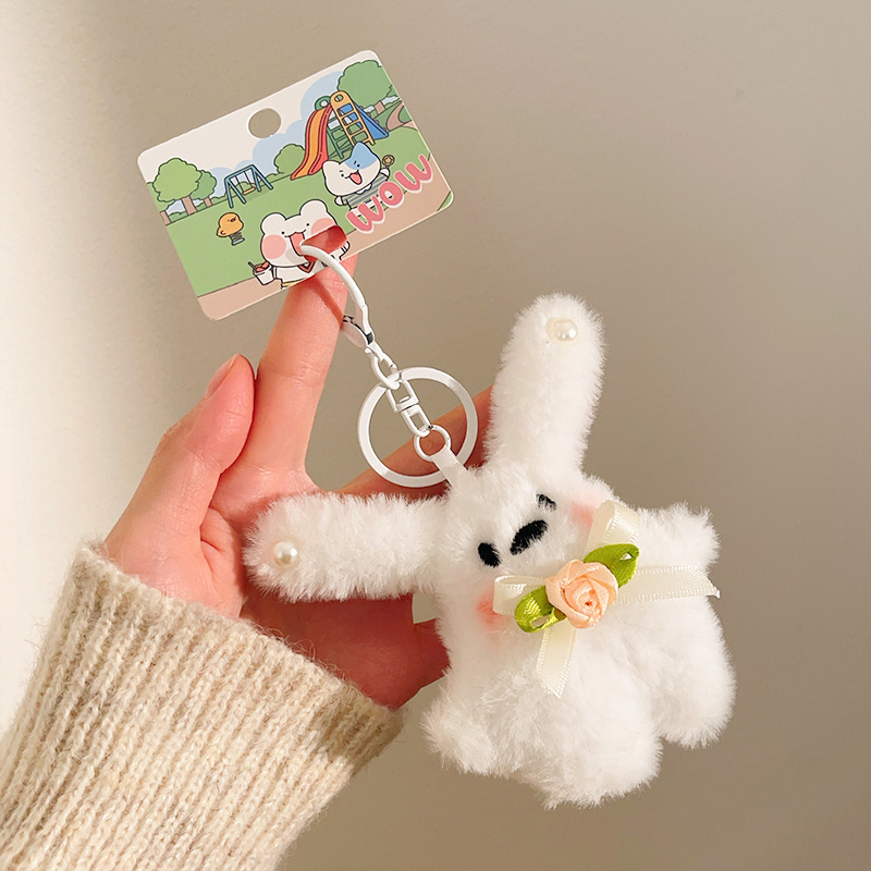 Pequeños regalos para actividades promocionales, puestos de mercado nocturno, lindos colgantes de peluche, juguetes decorativos, muñecos para mochila, llaveros