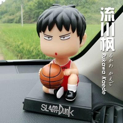 Accessories, Decorative Toys, Anime — Car ornaments - -shaking-his-head-rukawa-maple