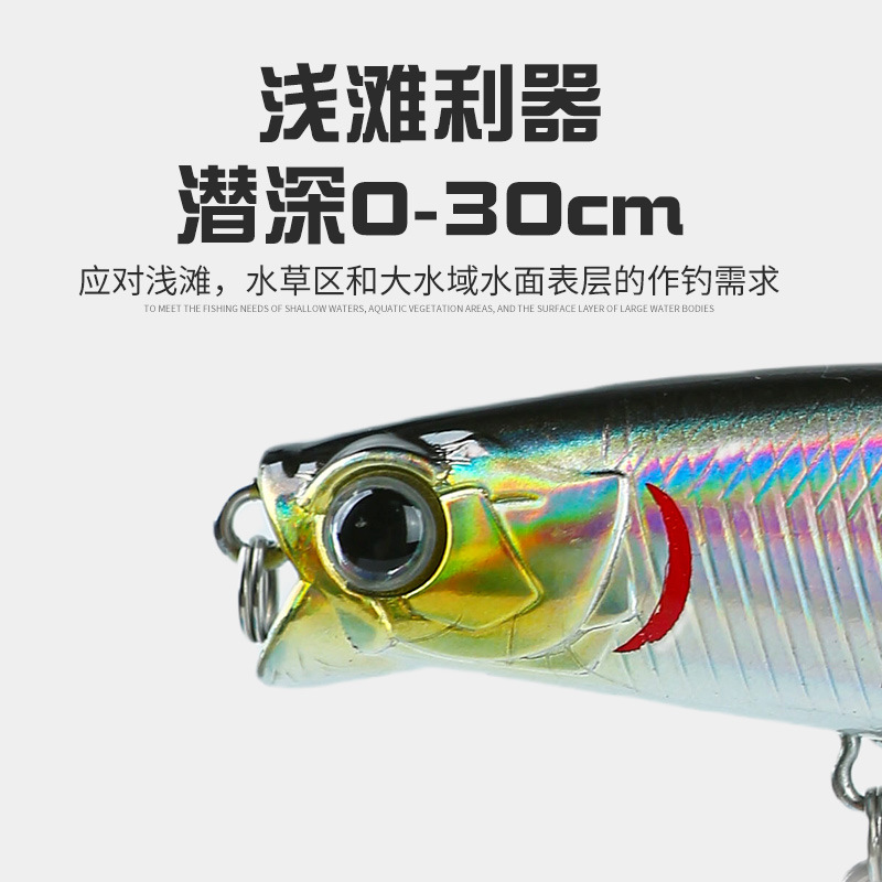 Explosión de bancos poco profundos para matar cebo minolíaca a una profundidad de 30 cm para lanzar el sistema de transferencia del centro de gravedad.