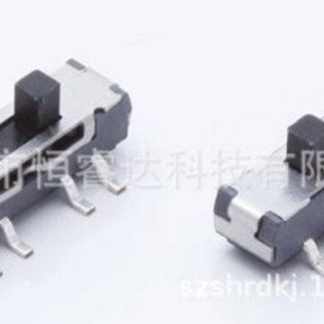 立式贴片微型八脚拨动开关无柱AS-2336 8脚3档迷你小八脚拨动开关