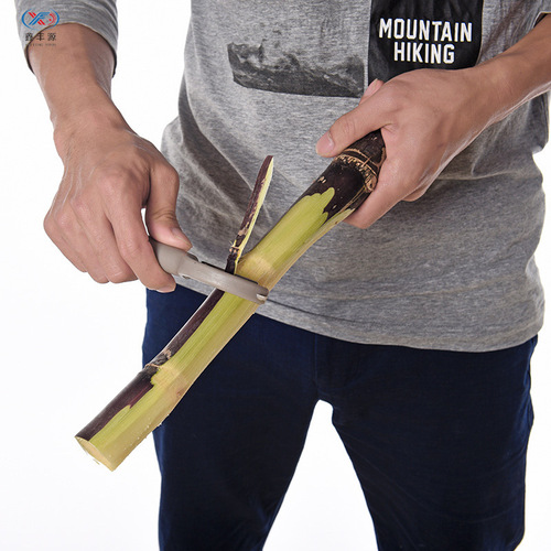 Stainless steel peeler, peeling fruit knife, multifunctional potato and sugar cane scraper, planer, melon planer, printable LOGO