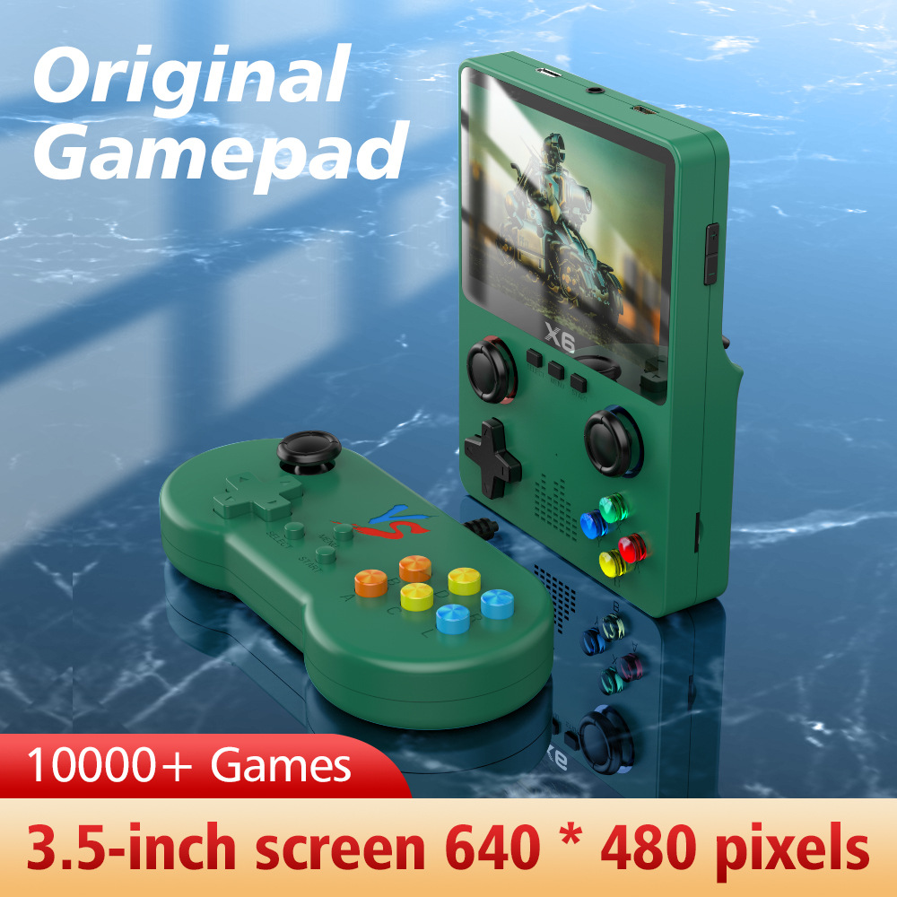 New X6S handheld game console PSP double rocker simulator HD large screen factory in stock