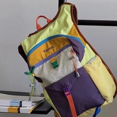 设计感旅行包大容量双肩包男女多巴胺户外登山健身多功能骑行背包