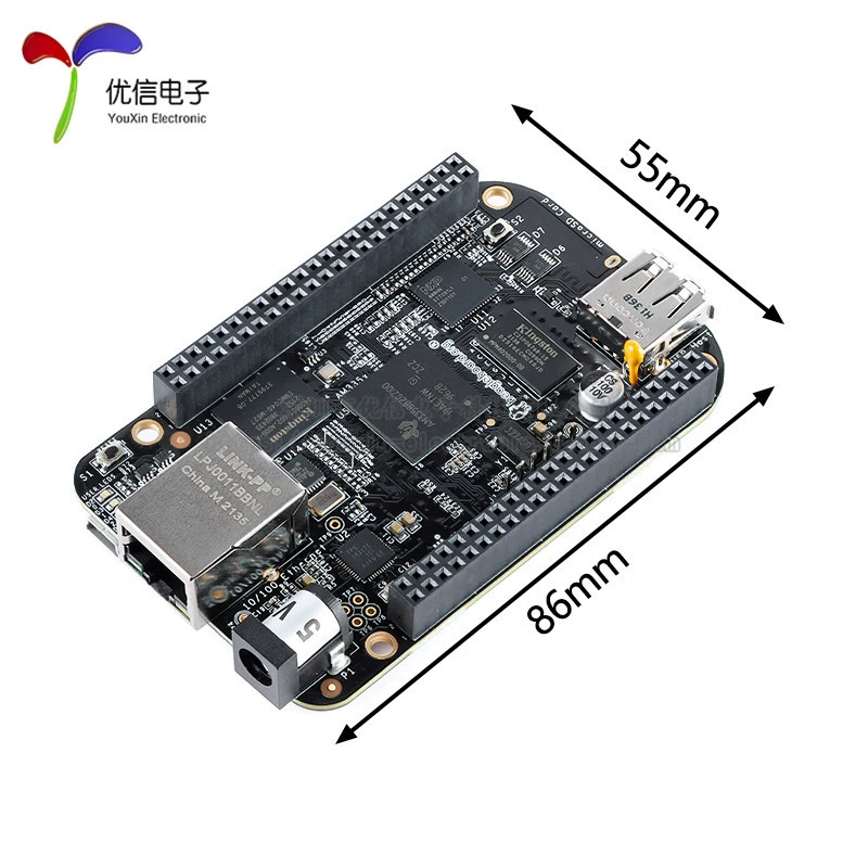 BeagleBone Black AM3358 встроенная одноплатная компьютерная плата для встраиваемых систем, Linux/Android, плата разработки BBB