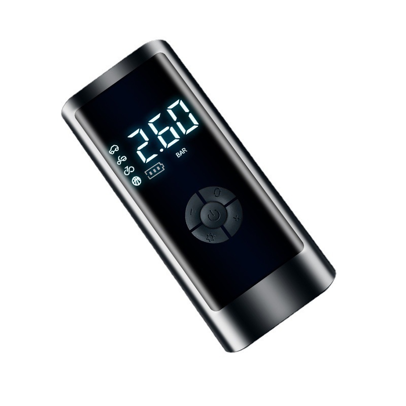 Wireless Air Pump for Cars, Handheld Car Air Pump, Smart Digital Display, Portable Bicycle Tire Pump