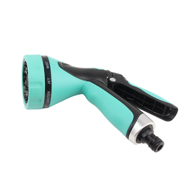 Dispositivo di irrigazione da giardino ad alta pressione, pistola per acqua di rubinetto domestica rivestita, per lavaggio auto, irrigazione del giardino, innaffiatura dei fiori_voghion.com